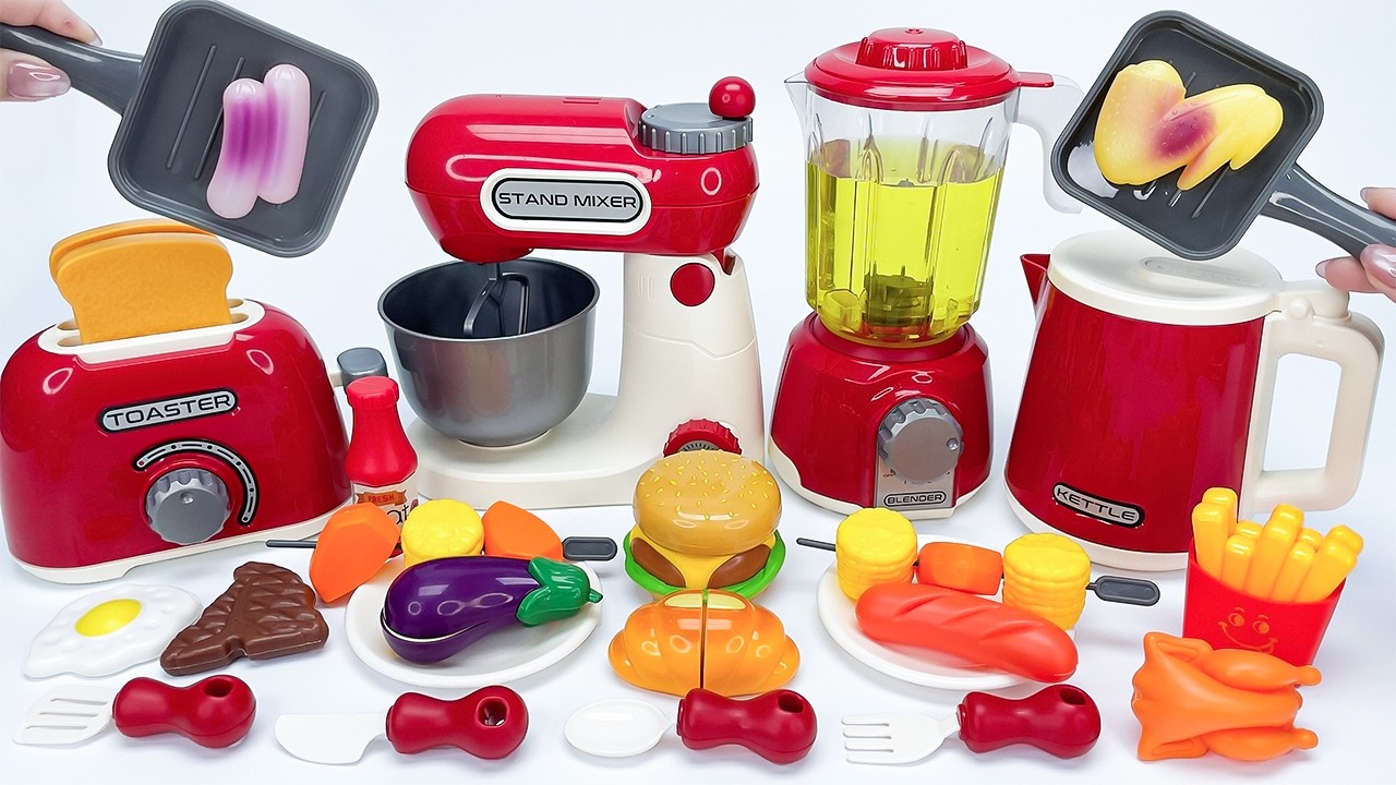 Cooking with Toys! Kitchen Playset ASMR 🍽️ Zufriedenstellende Auspacken MICKEY Kochspielzeug Review