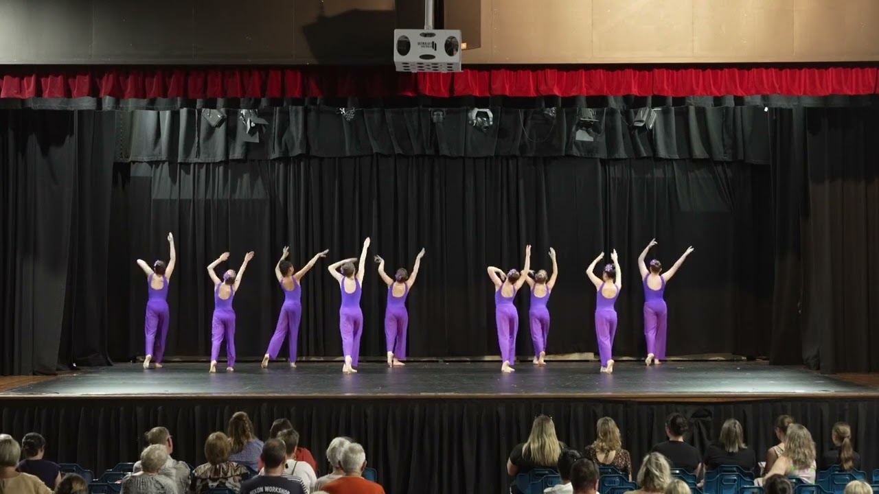 Brisbane Dance Theatre - 12 & Under Slow Modern/Lyrical Performance Troupe 2022