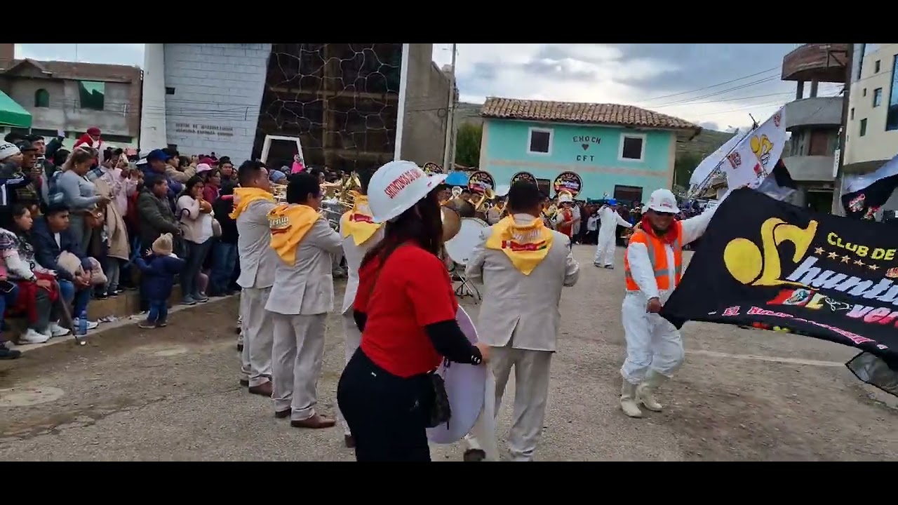 CHACRANEGRO TUNANMARCA 2025 banda 'SINFONIA ACOLLINA los shuntinos de oro.
