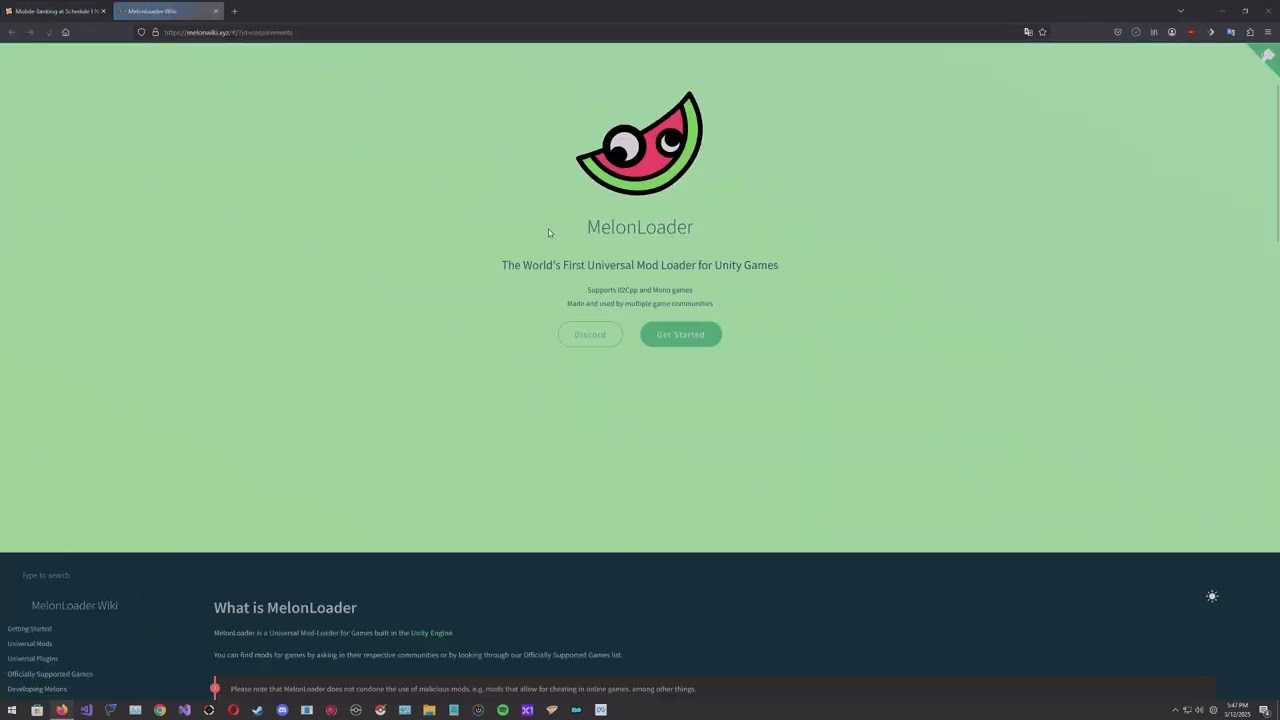 How To Install Melonloader and a mod for it in under a minute.  Schedule 1