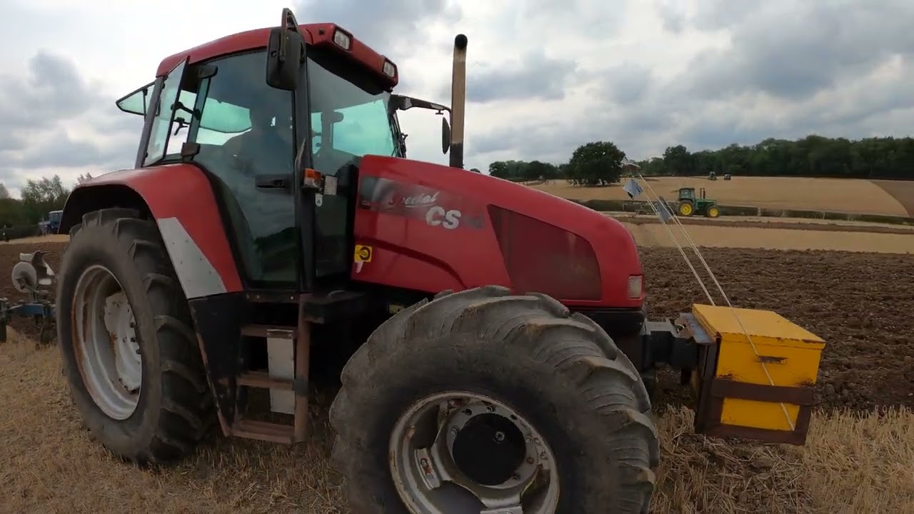 1998 Case IH CS 110 4WD 4.4 Litre 4-Cyl Diesel Tractor (103 HP) with 3 Furrow Reversible Plough