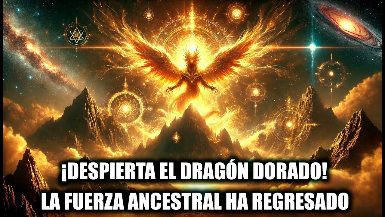 ¡EL DRAGÓN DORADO DESPIERTA! ⚡ ENERGÍA ANCESTRAL REGRESA A LA TIERRA🐲 MENSAJE PODEROSO DESDE EL ALMA