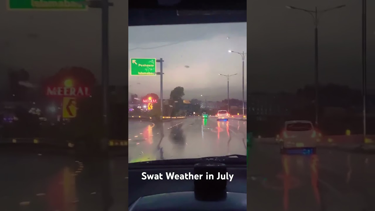 Swat Weather in july 