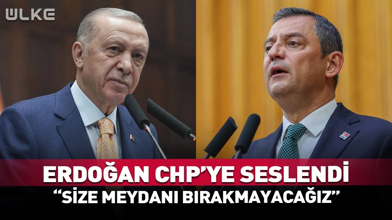 Cumhurbaşkanı Erdoğan'dan CHP'ye Gözdağı! 