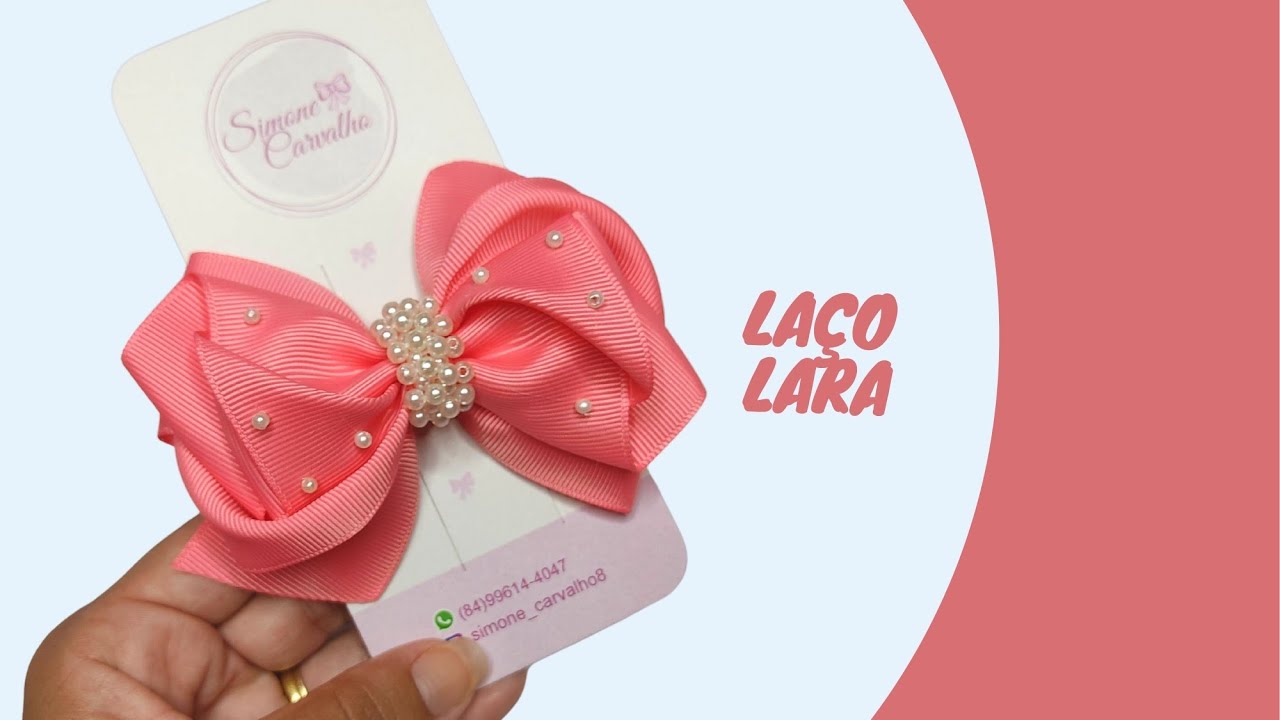 Laço Lara Fita N 9 🎀