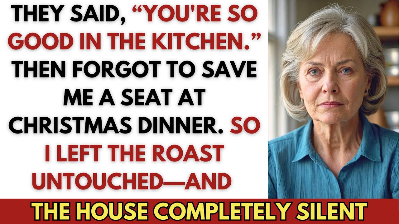My Son Treated Me Like the Holiday Chef—Until I Vanished on Christmas and Left Them Panicking