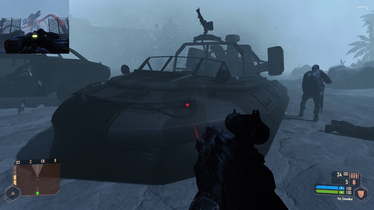 Я Прокачал кастомную карту Time return в стиле warhead &Crysis ultimate edition..,типа..