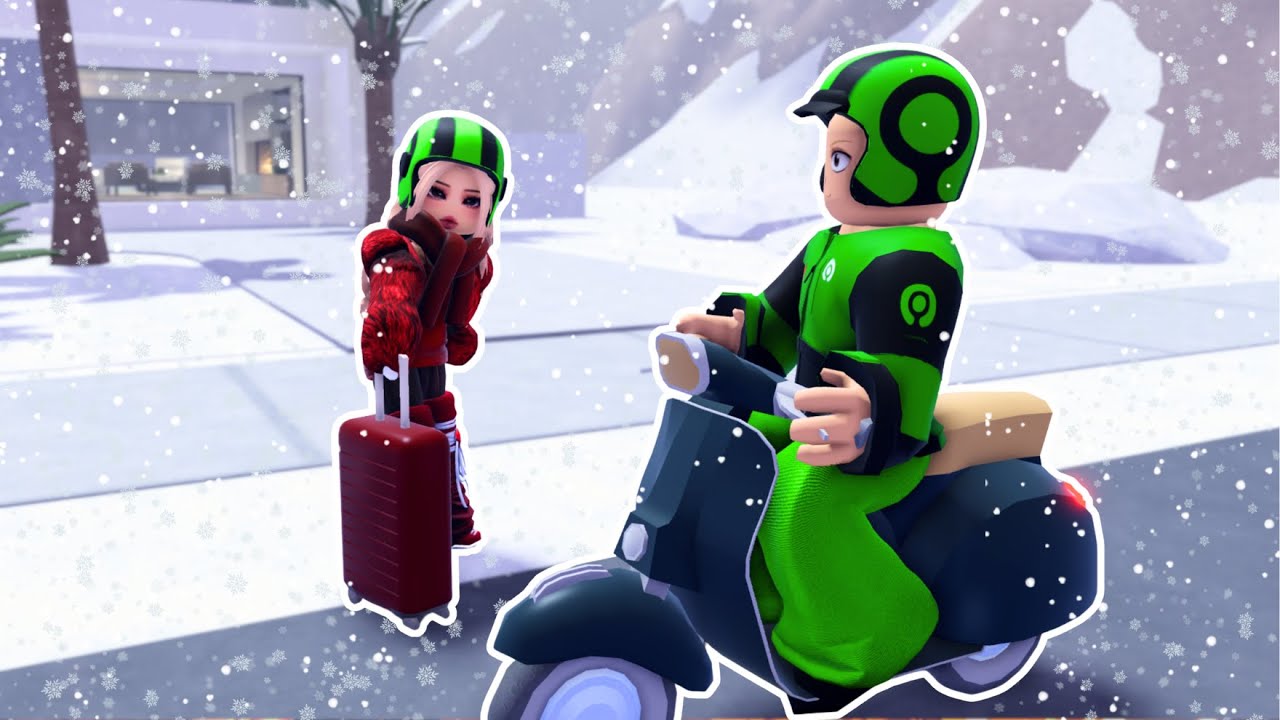 KE RUMAH KELUARGA BOKIR NAIK OJEK ONLINE | 💖 Berry Avenue Roblox Indonesia