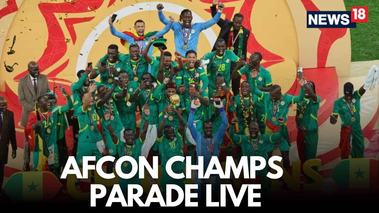 Watch LIVE: AFCON Victory Parade Dakar Celebrates As Senegal Clinches AFCON Title, Defeats Morocco