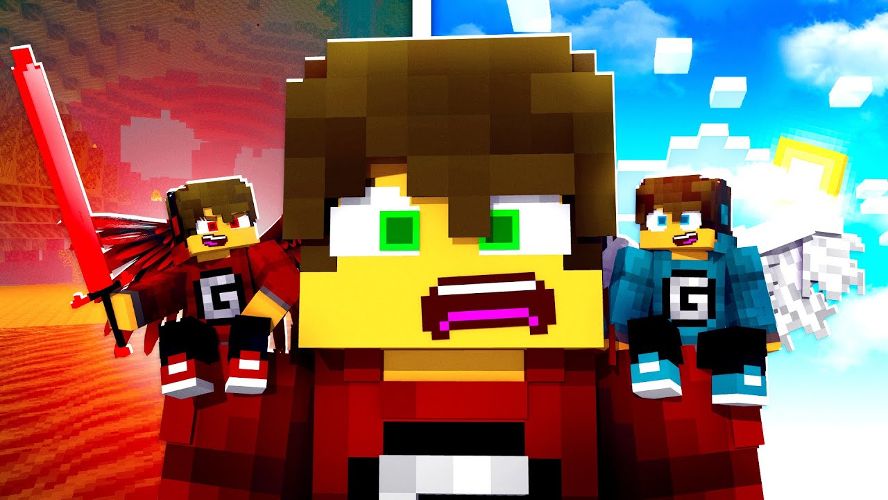 Minecraft: GUIHH TEM UM ANJO DO BEM E UM ANJO DO MAL ✭ Guihh ✭