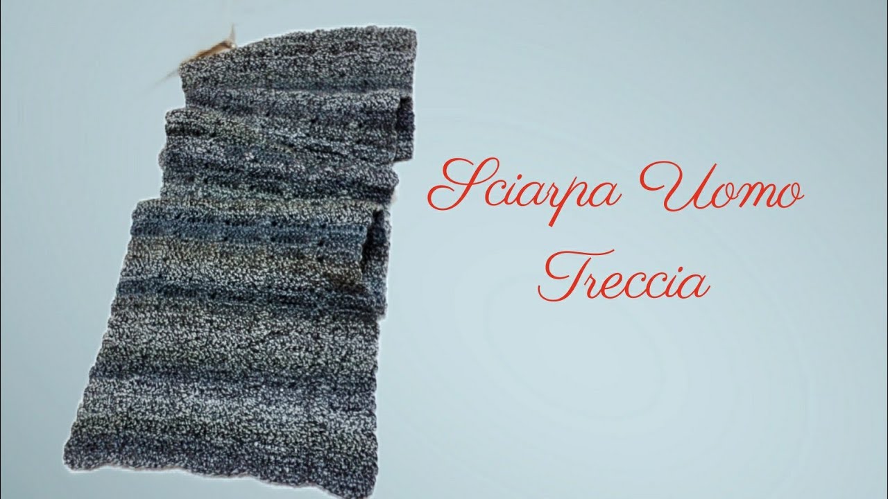 Sciarpa Uomo Treccia