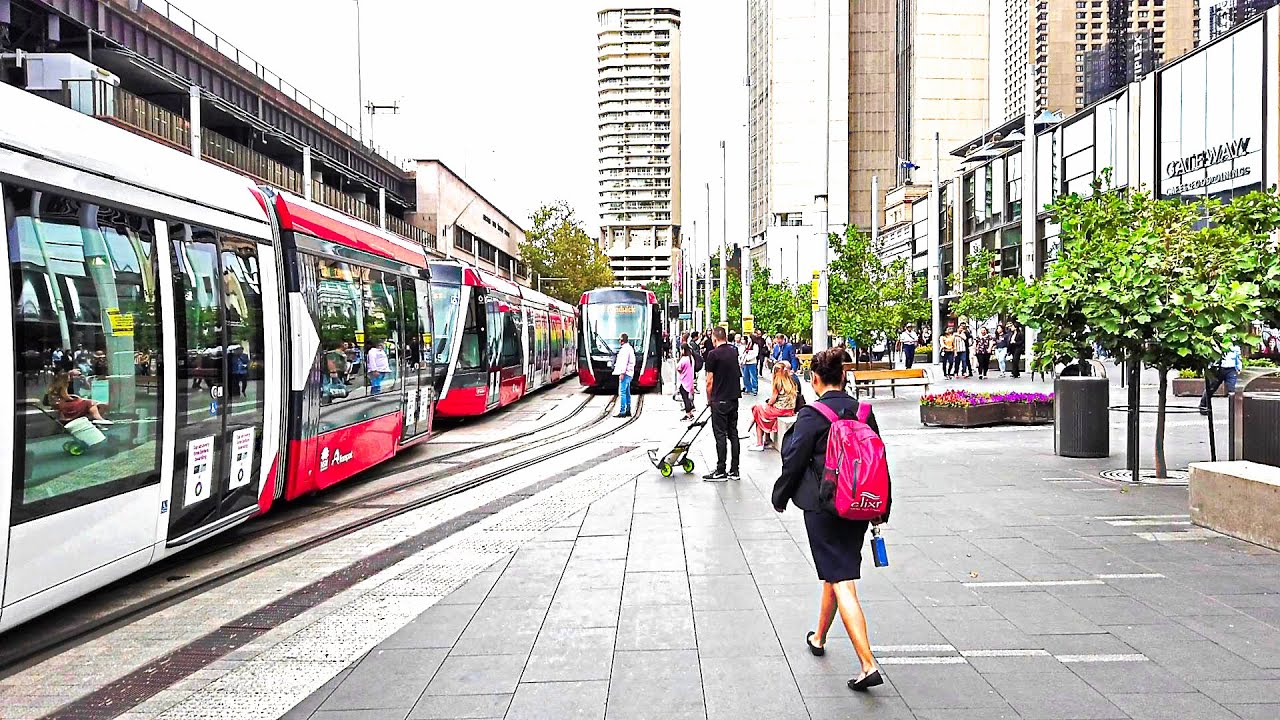 Sydney Walking Tour 🇦🇺 Australia - Circular Quay To Central Railway Station Via Castlereagh Street