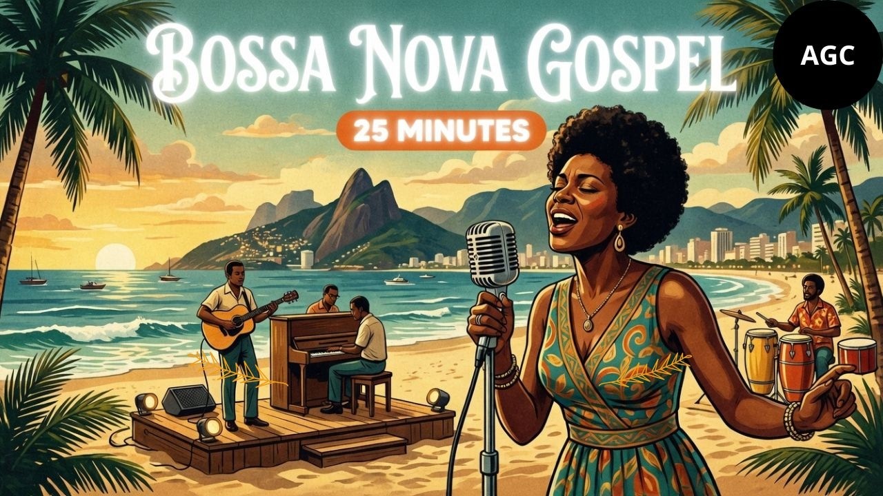 Bossa Nova Gospel • Oración en la Costa✝️🌊 Mix 25 min