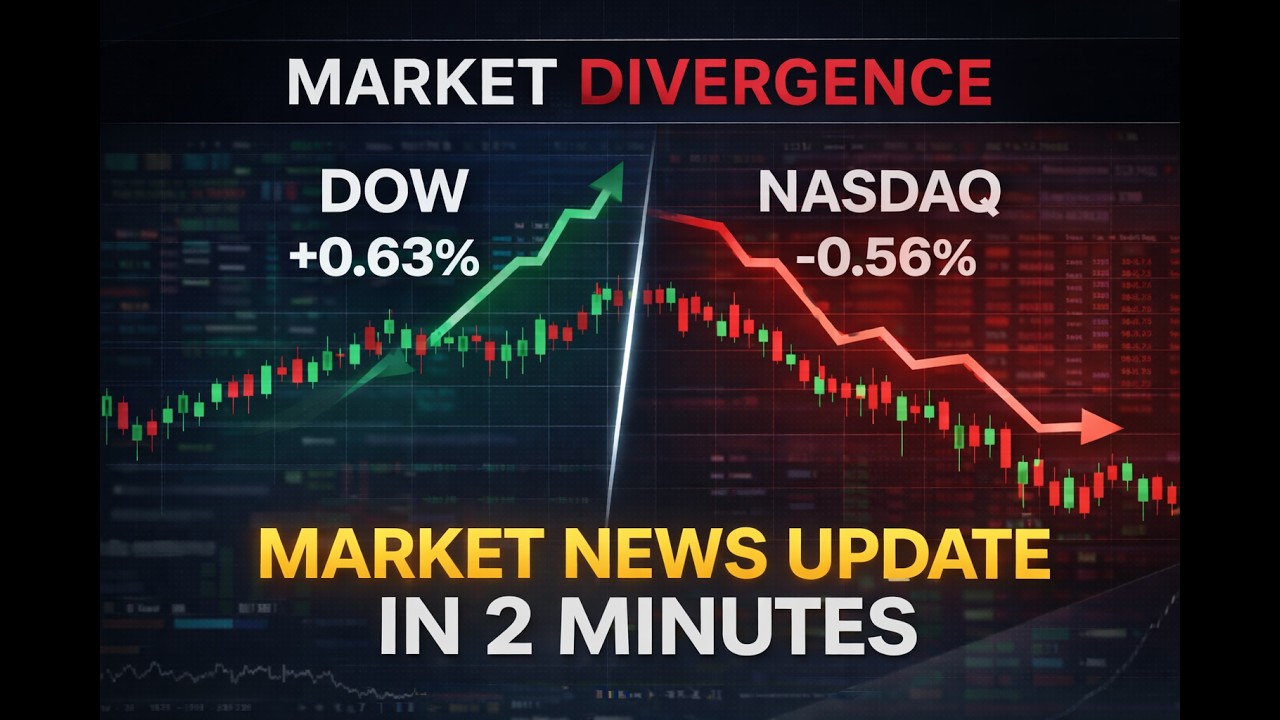 Новости США | Обзор фондового рынка: S&P 500 застрял между ростом Dow Jones и падением технологич...