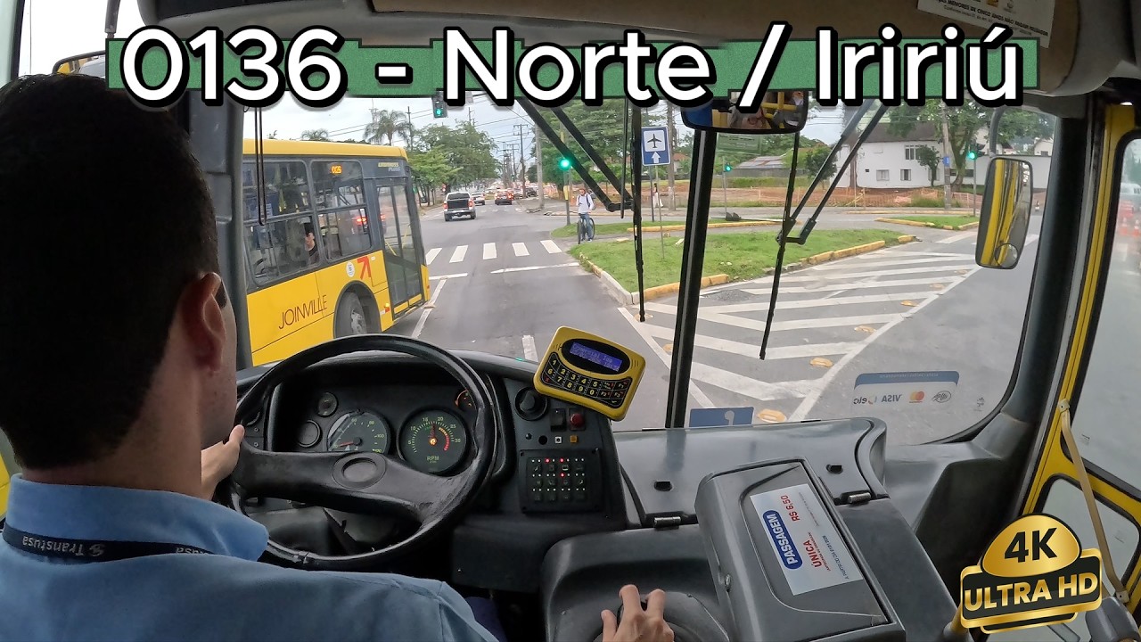 [Onboard] Joinville: Rota 0136 - Norte / Iririú