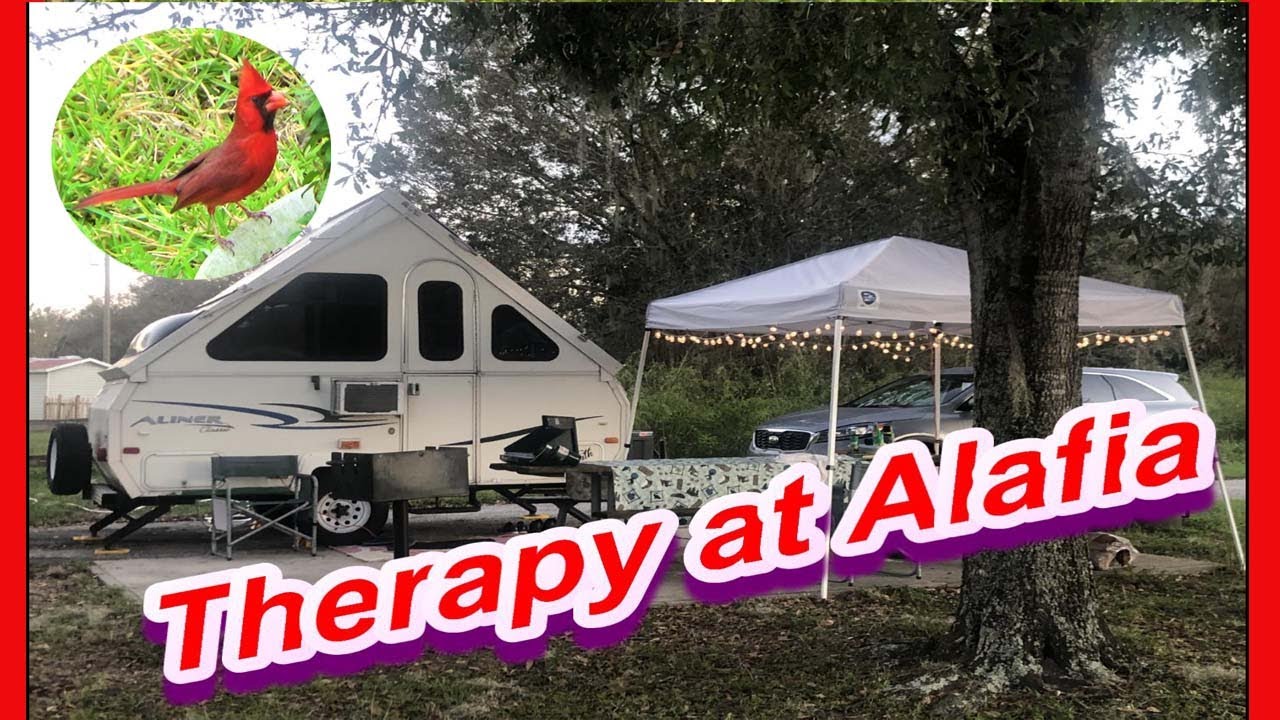 Aliner Camping @ Alafia River State Park, Florida Day 1