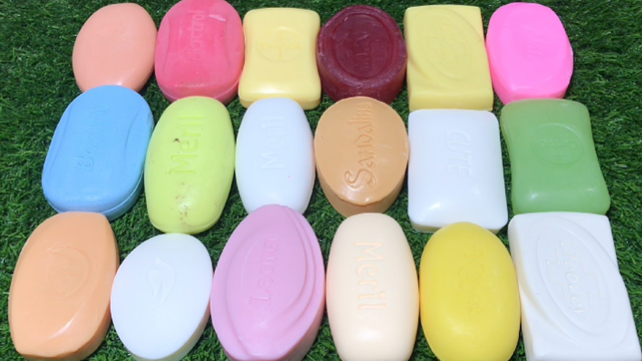 Ultimate Soap Cutting ASMR Compilation 🧼 Lux, Dove, Dettol, Neem & More | Satisfying No Talking