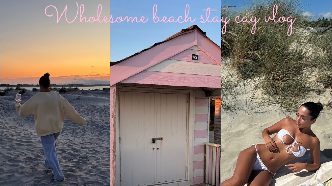 Weekend away at the beach! Living my beach barbie dreams 🍦✨👸🏽🌊🌸🧴👙