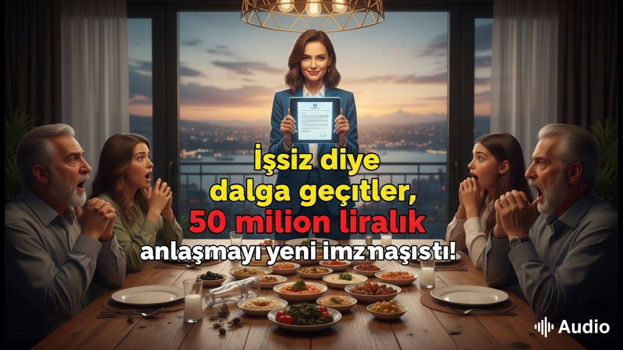 İşsiz Kaldığım İçin Dalga Geçtiler, Ama O Akşam 50 Milyon Liralık Anlaşmayı İmzalayarak Onları