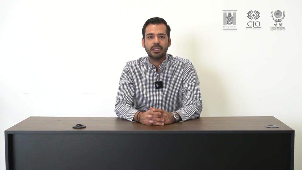 Transparencia judicial. Lic. Miguel &Aacute;ngel Castro, enlace de Transparencia del PJEO.