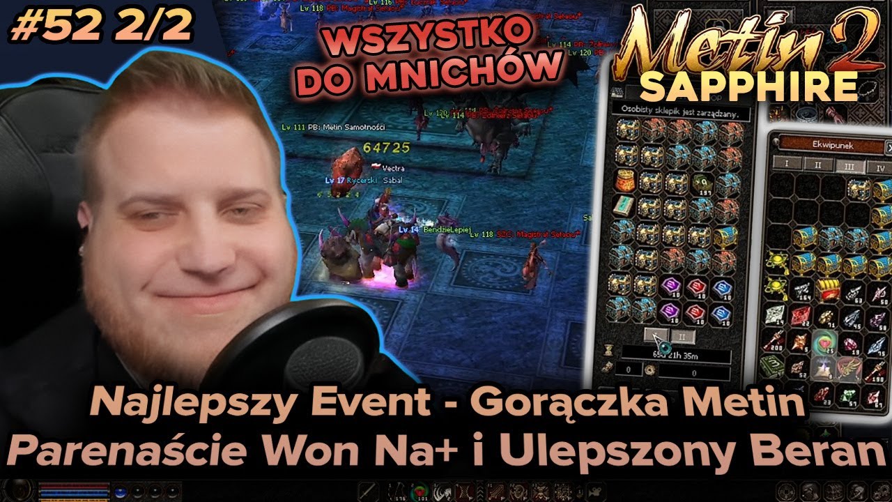 Sabal - Metin2 - Sapphire - x3 Gorączka metin - Wony lecą jak szalone i ulepszony Beran - Dz.52 Cz.2