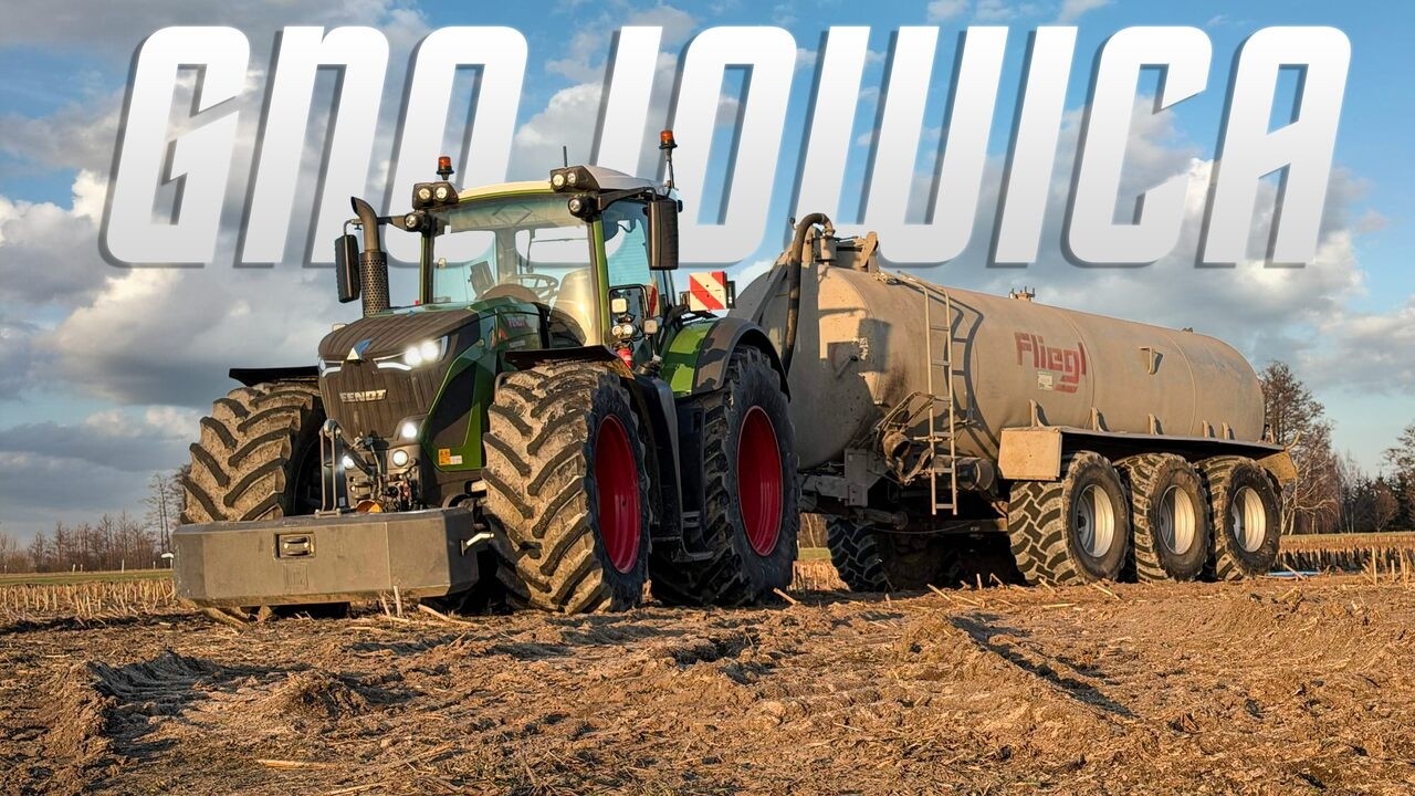 Rozlewanie Gnojowicy 2026 I FENDT 930 Gen7 & Fliegl VFW 20000 I VLOG#64 I Gr-Dzwonkowscy I