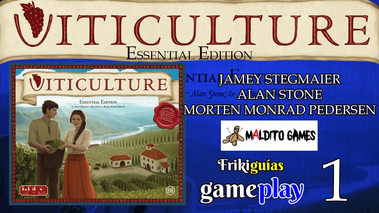 Viticulture Edición Esencial - Gameplay 1