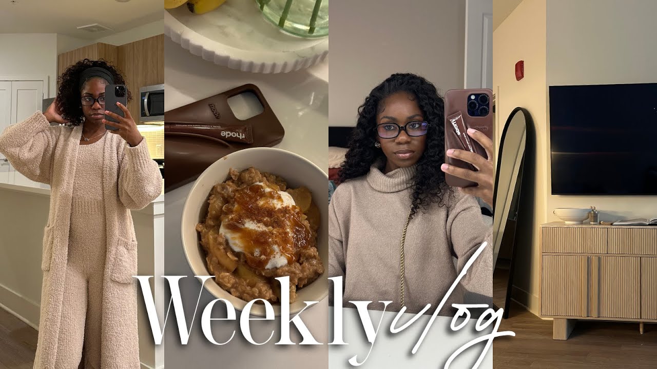 weekly vlog | where did I move? + new furniture + car vlogs + cooking & more!