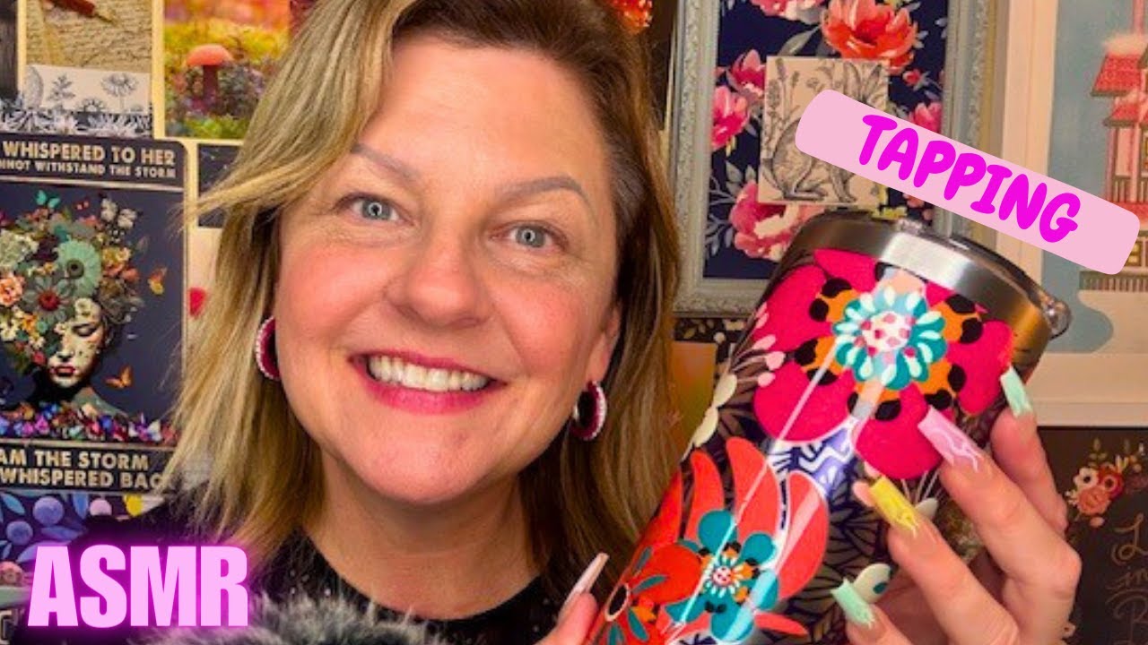 ASMR | Tapping & Scratching on Spring-Inspired Triggers with Long Nails | Tingly Sounds 🌸💗