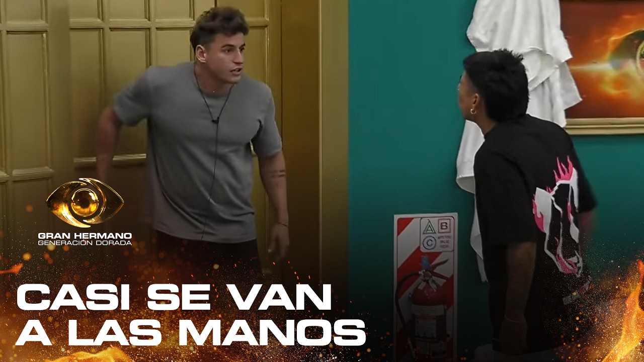 Fuerte cruce entre Brian y Manu a minutos de la gala - Gran Hermano 2026