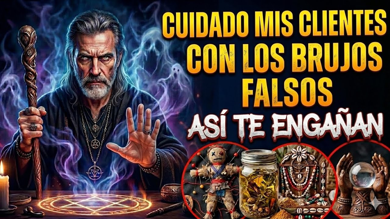 CUIDADO CON LOS BRUJOS FALSOS_ ASI TE ENGAÑAN_BRUJO LEO CUENTA TODA LA VERDAD BRUJERÍA 
