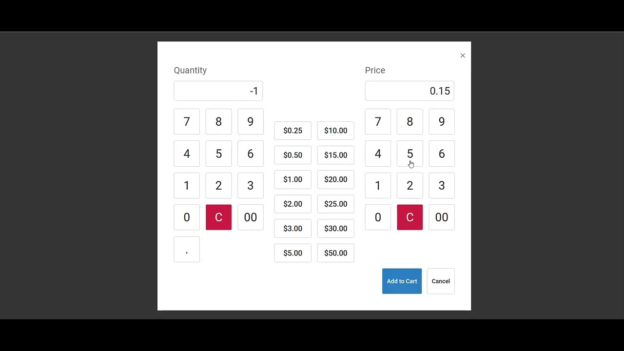 Issuing a Return Without a Receipt in ThriftCart