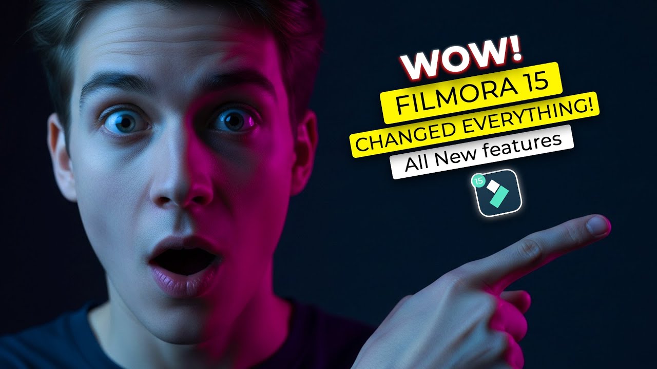 ВСЕ новые функции в Filmora 15!