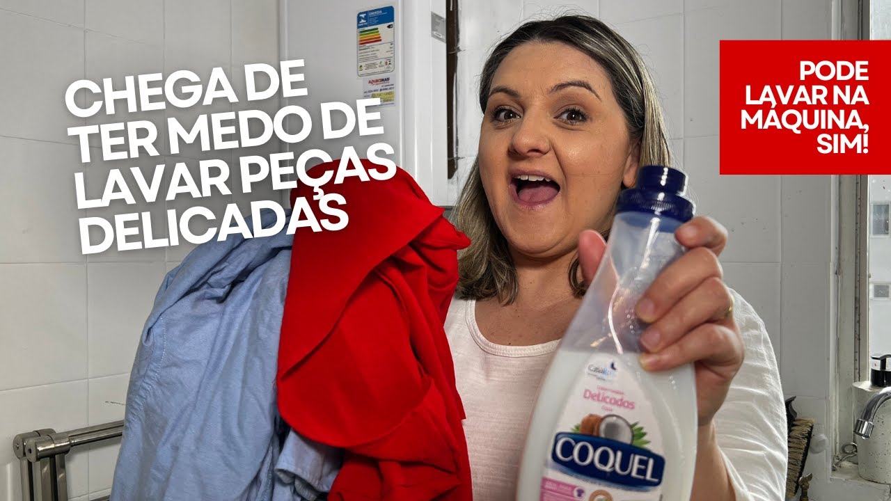 TUDO QUE VOCÊ PRECISA SABER SOBRE LAVAR ROUPAS DELICADAS | #crisribeirotv #coquel