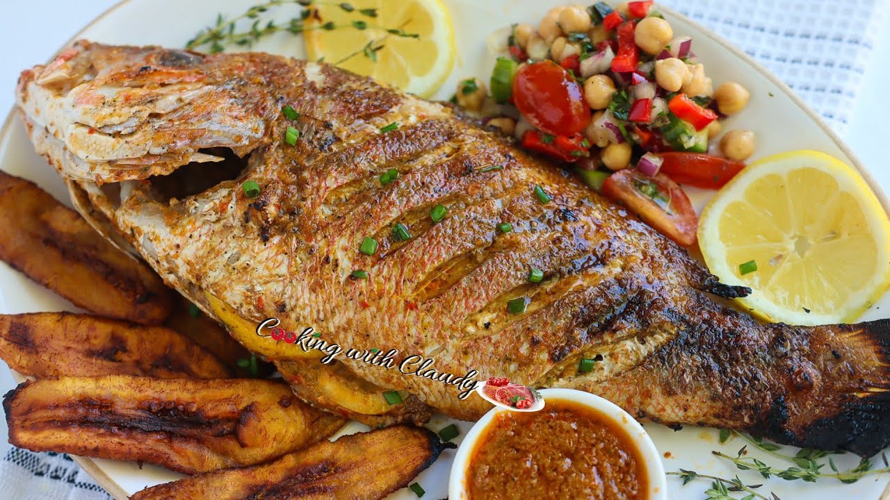 How To Make Juicy Caribbean Grilled Red Snapper