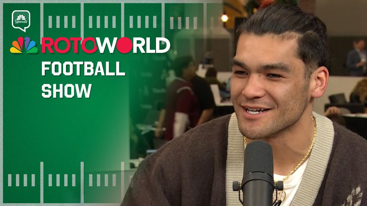 Rams' Puka Nacua learning NFL game from Matthew Stafford | Rotoworld Football Show | NFL on NBC