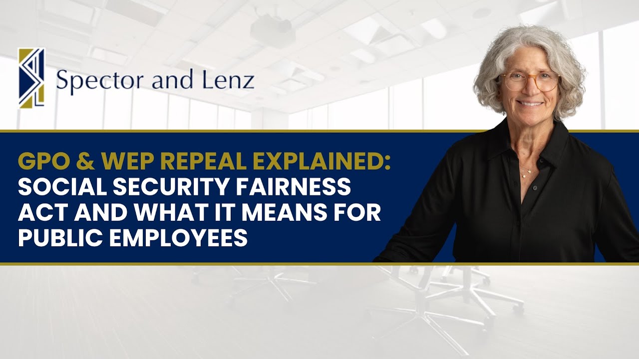 GPO & WEP Repeal Explained: Social Security Fairness Act and What It Means for Public Employees