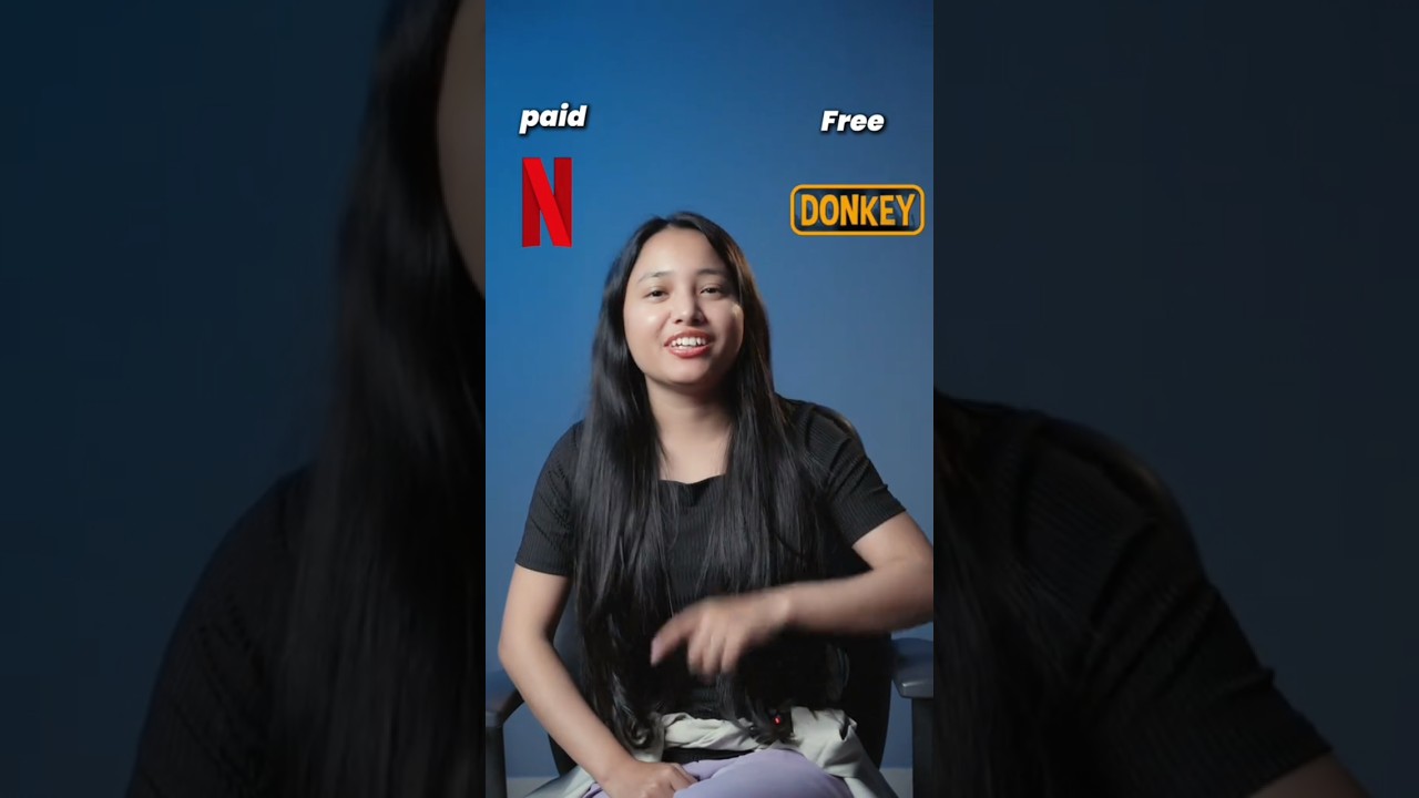 Paid Vs Free Apps 2025 😱 #paid #shorts #freeapp #paidapps #trending #viralvideo #netflix #donkey