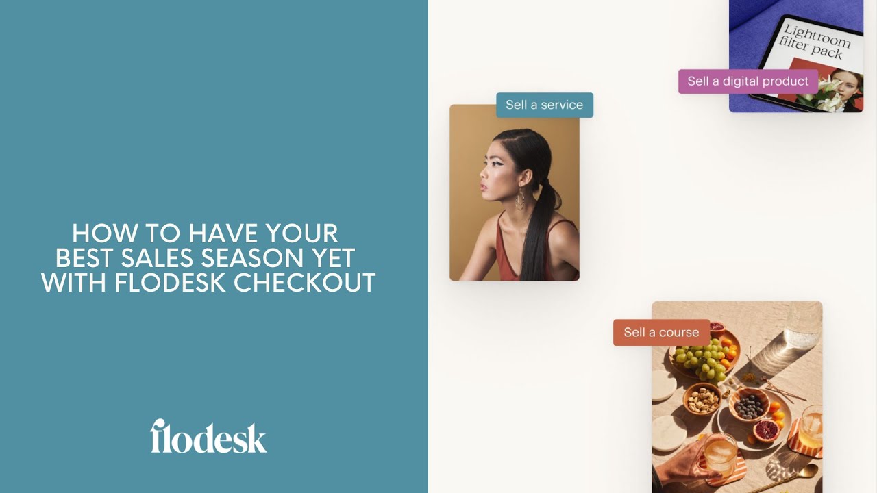 How to have your best sales season yet with Flodesk Checkout