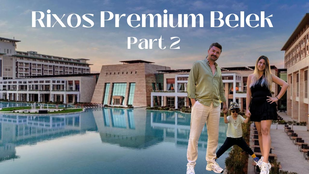 Rixos Premium Belek ‼️ GİTTİĞİM EN LÜKS OTEL ‼️ PART 2 ✨ Kids Club/The Land of Legends / Yemek/HAVUZ