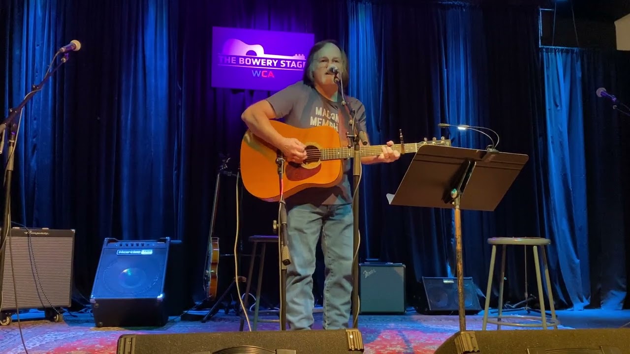 “This Too Shall Pass” an original by Dick Chapman on the Bowery Stage of the WCA. 