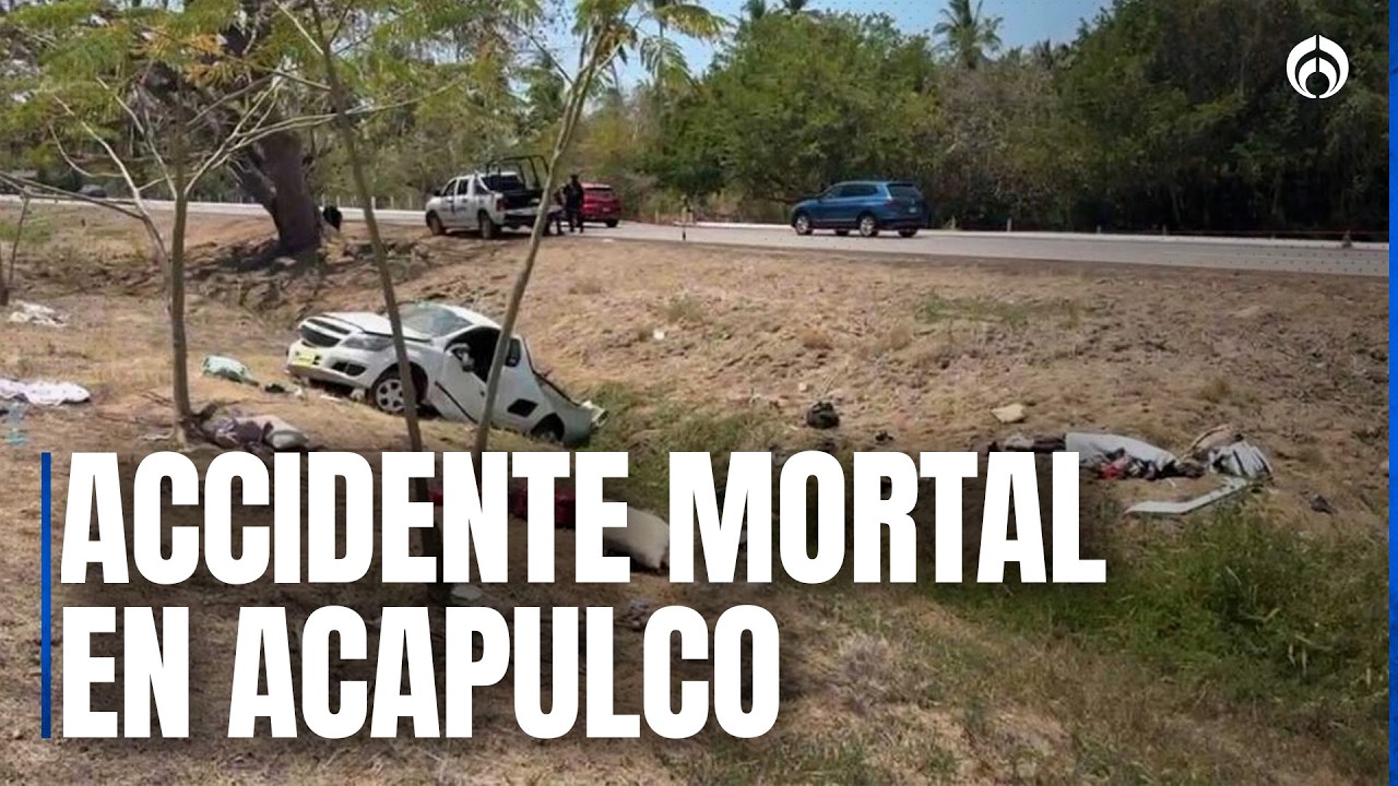 Tragedia en Guerrero: accidente deja 5 muertos y 9 heridos en carretera