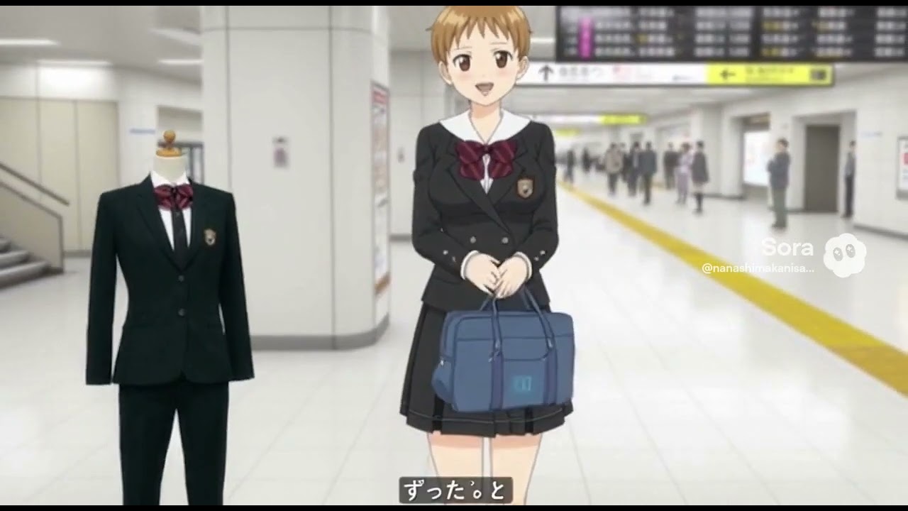 ワイド版　N.U.C.R.(七島原・海野原界際鉄道)の世界のOB林学園の解説から。　#架空鉄道 #架空世界 #並行世界 #学園#パラレルワールド#sora2