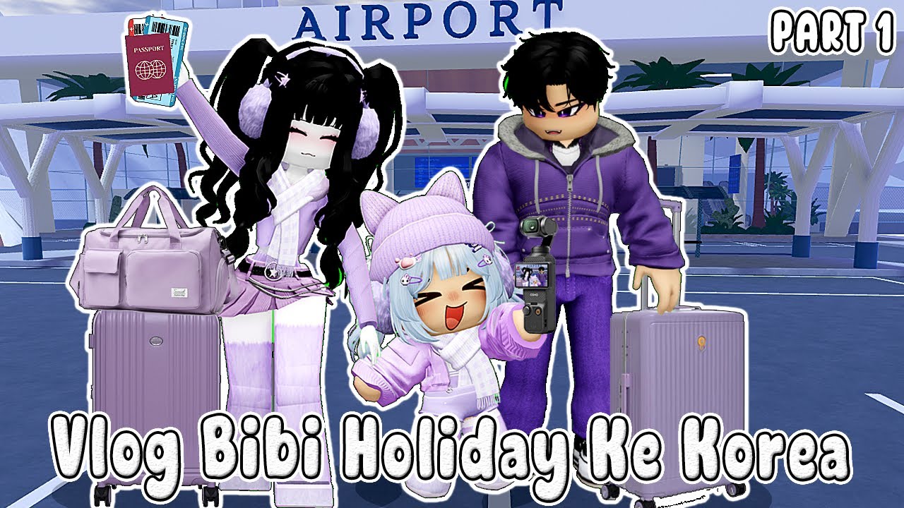 NEW BIMALA FAMILY HOLIDAY EDITION (PERSIAPAN TERBANG KE KOREA) || BERRYEVENUE RP 🏡 ROBLOX INDONESIA