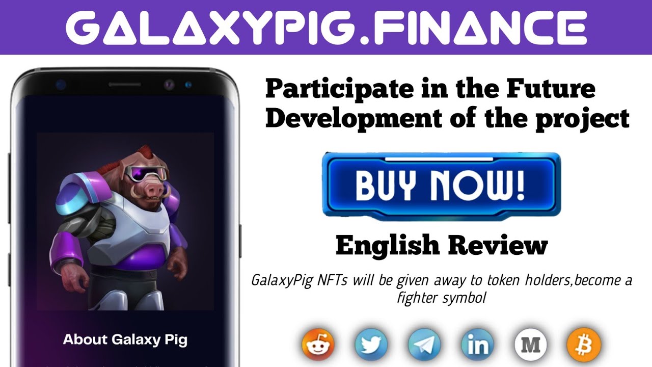 New Token Galaxypig Finance Token Project Full Review In English 2022