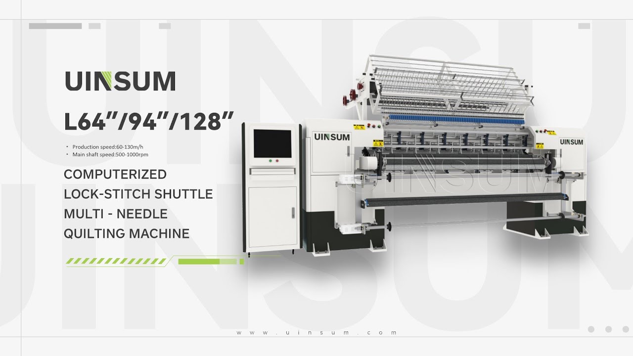 Computerized Lock Stitch Shuttle Multi Needle Quilting Machine