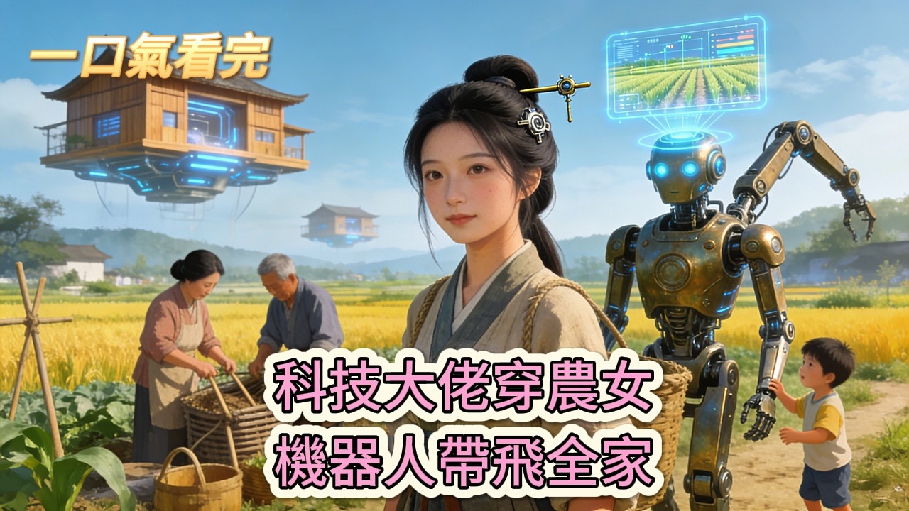 完结小说💕《抄家流放進行時空間開始別樣人生》科技大佬穿農女！機器人帶飛全家#推文 #小说 #悠悠书屋