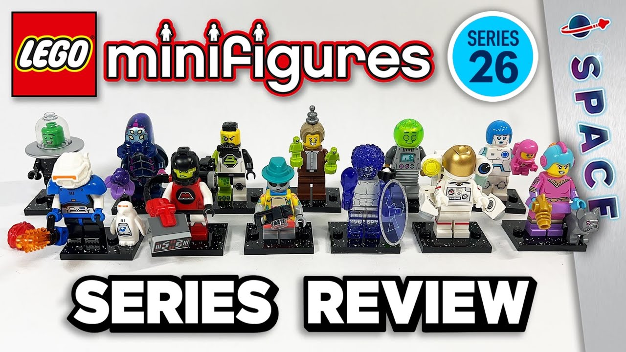 Обзор LEGO Space Minifigures Series 26