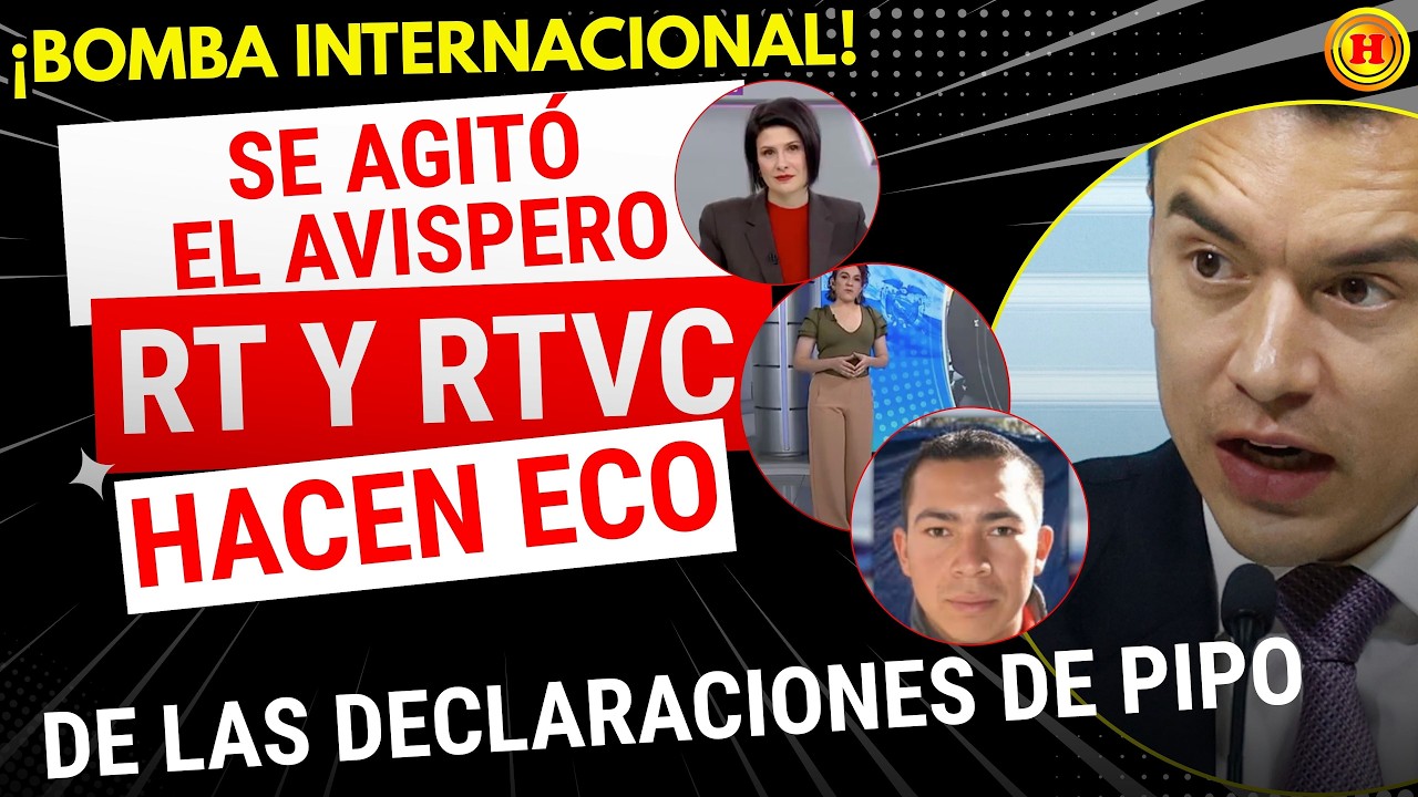 ¡BOMBA INTERNACIONAL! RT y RTVC exponen a Noboa: El narco 