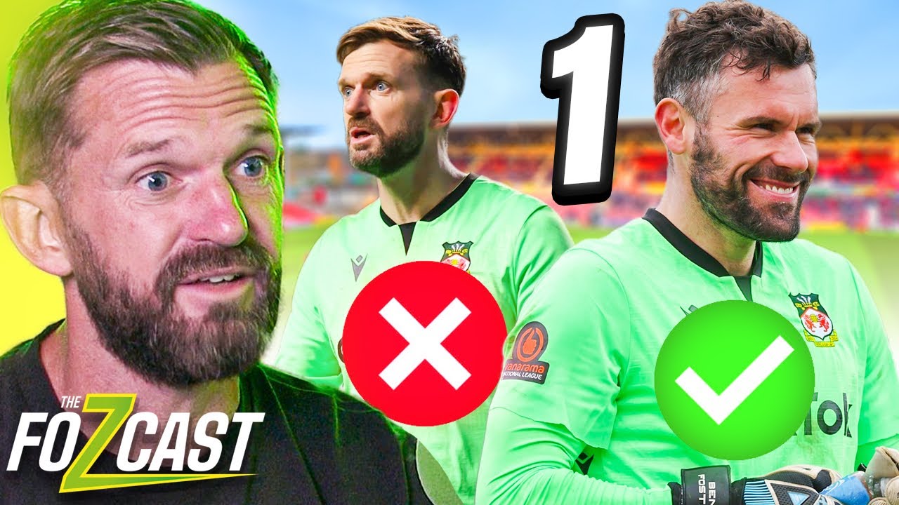 The MOMENT I got replaced as Wrexham's No.1...